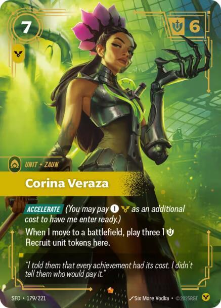 Corina Veraza, Spiritforged 179/221