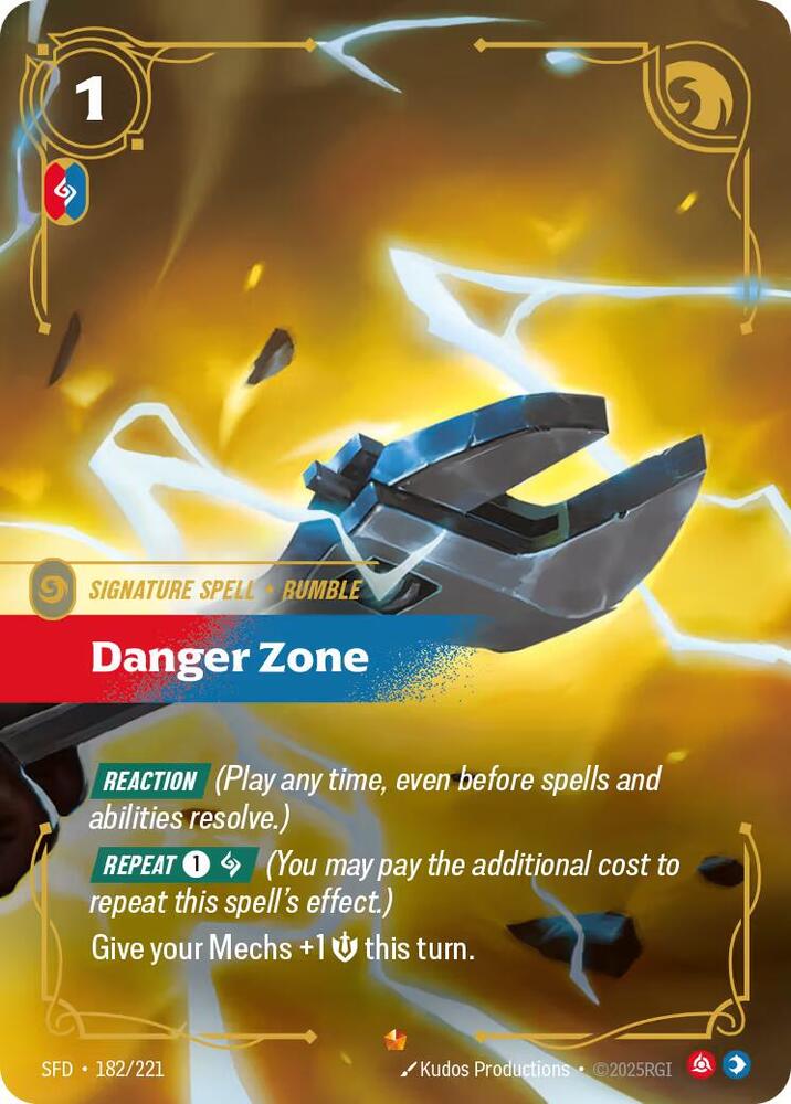 Danger Zone, Spiritforged 182/221