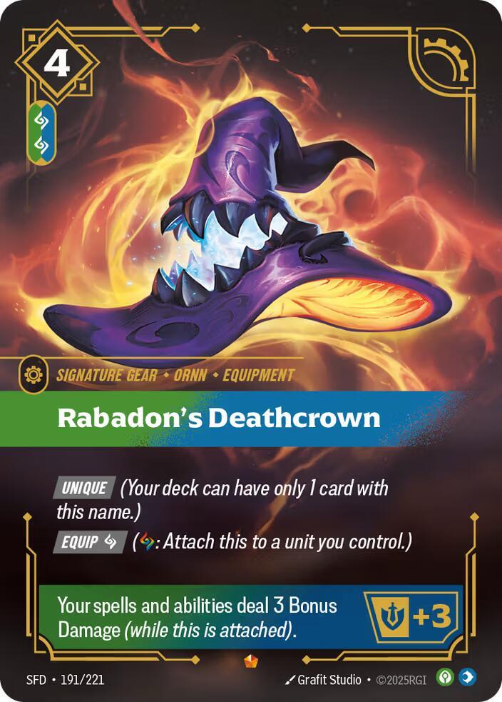 Rabadon's Deathcrown, Spiritforged 191/221