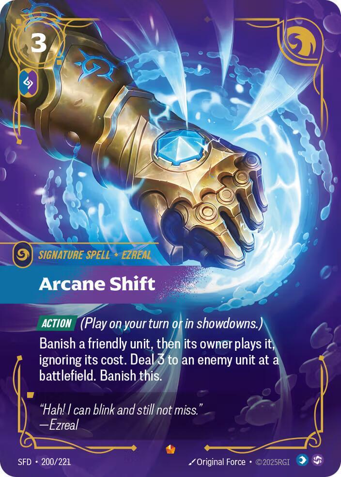 Arcane Shift, Spiritforged 200/221