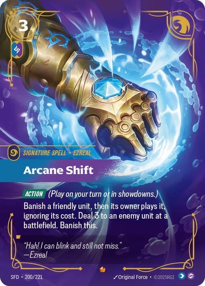 Arcane Shift, Spiritforged 200/221