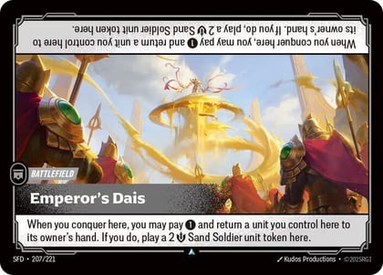 Emperor's Dais, Spiritforged 207/221