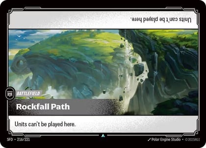 Rockfall Path, Spiritforged 216/221