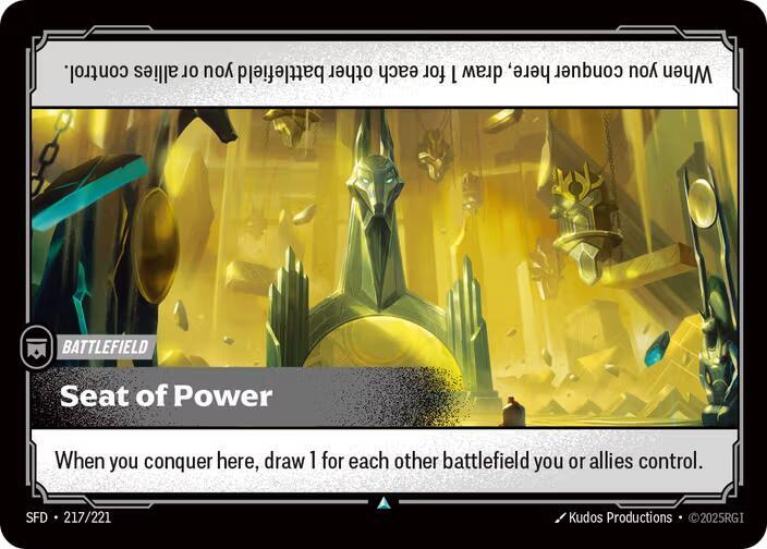 Seat of Power, Spiritforged 217/221