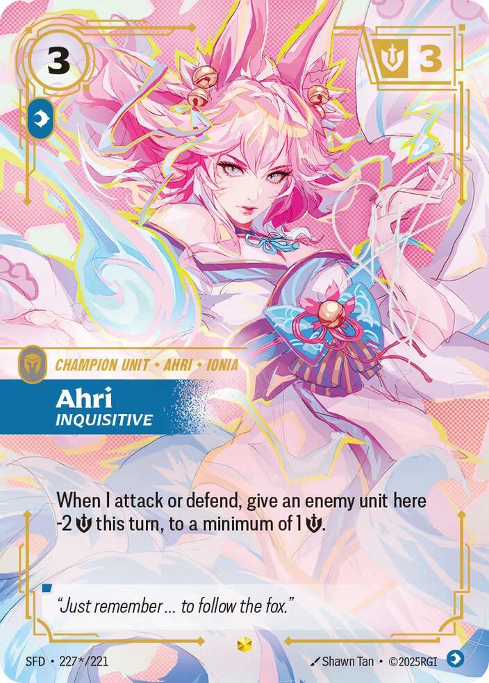 Ahri - Inquisitive (Signature), Spiritforged 227*/221