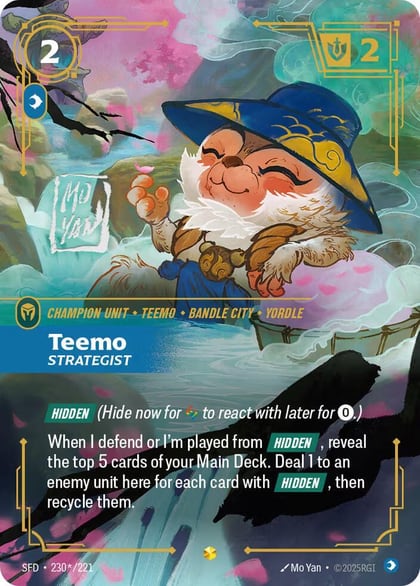 Teemo - Strategist (Signature), Spiritforged 230*/221