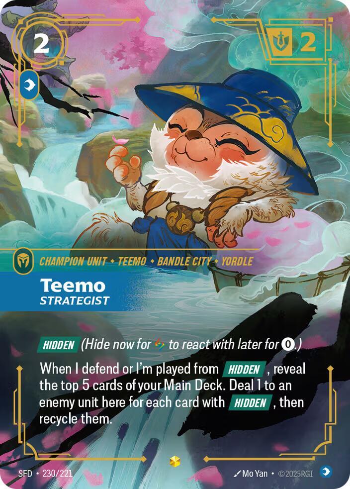 Teemo - Strategist (Overnumbered), Spiritforged 230/221
