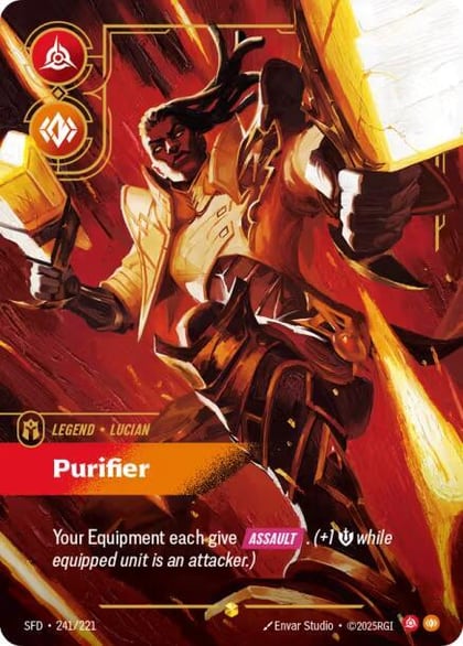 Lucian - Purifier (Overnumbered), Spiritforged 241/221