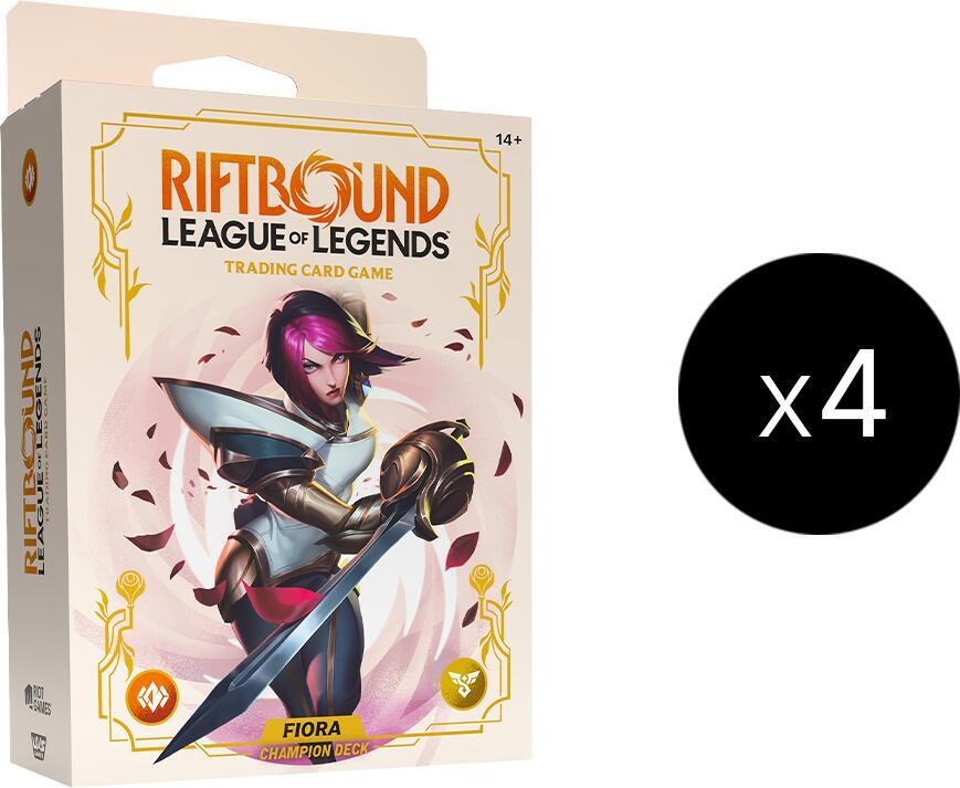 Spiritforged - Champion Deck (Fiora) Display, Spiritforged P661949