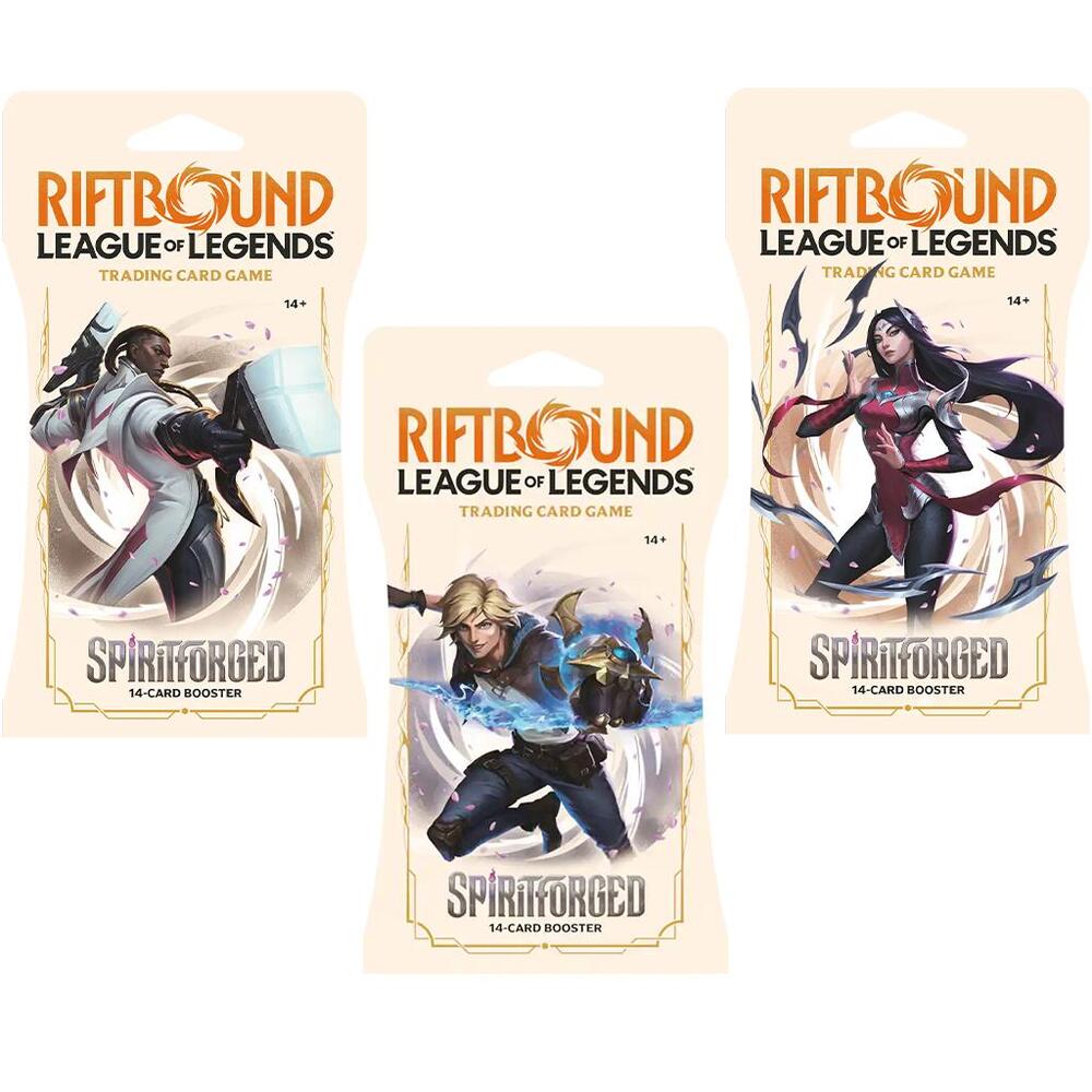 Spiritforged - Sleeved Booster Pack Art Bundle [Set of 3], Spiritforged P690174