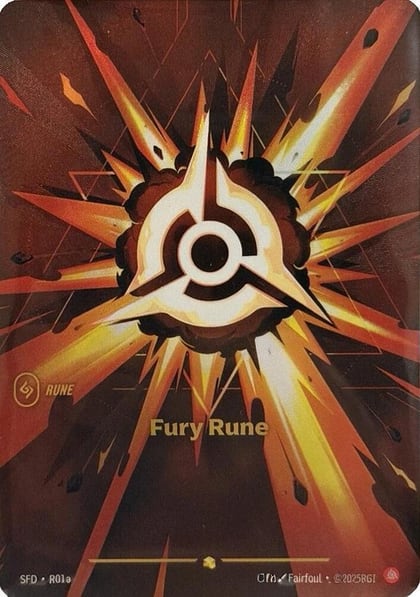 Fury Rune (R01a), Spiritforged R01a