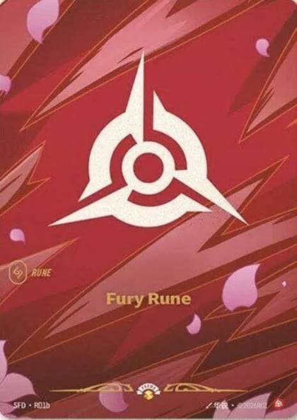 Fury Rune (R01b), Spiritforged R01b