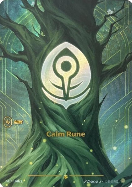Calm Rune (R02a), Spiritforged R02a