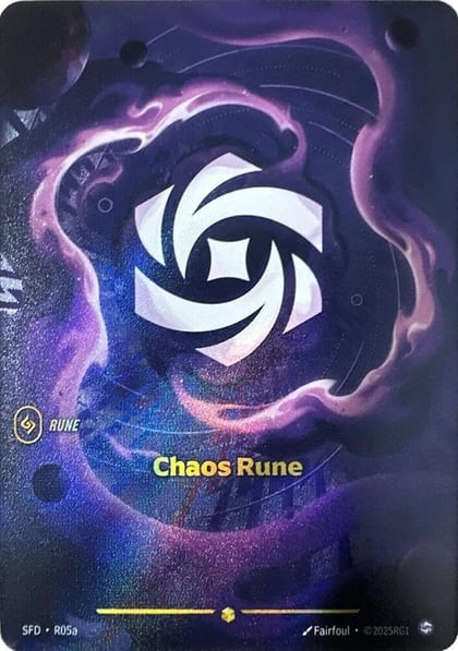 Chaos Rune (R05a), Spiritforged R05a