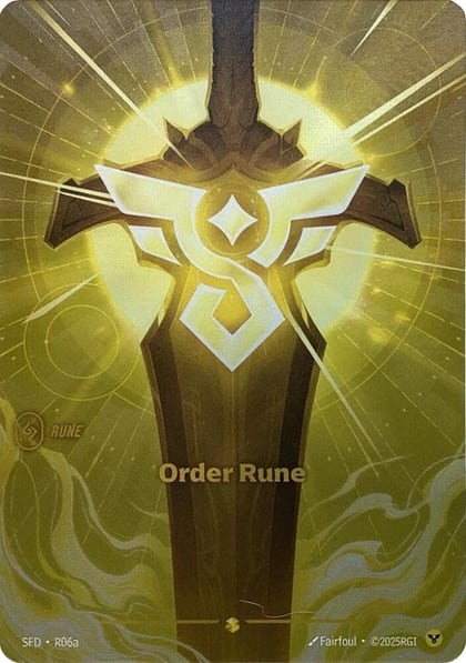 Order Rune (R06a), Spiritforged R06a