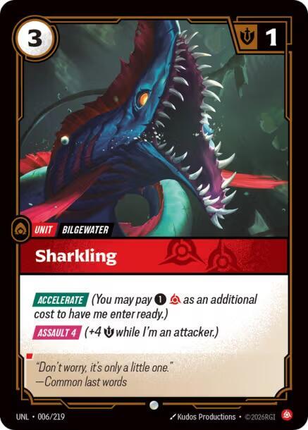 Sharkling, Unleashed 006/219