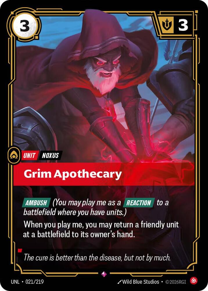 Grim Apothecary, Unleashed 021/219