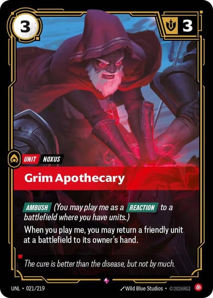 Grim Apothecary, Unleashed 021/219