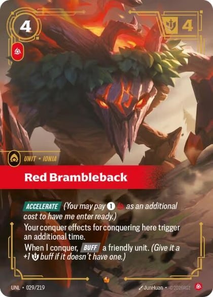 Red Brambleback, Unleashed 029/219