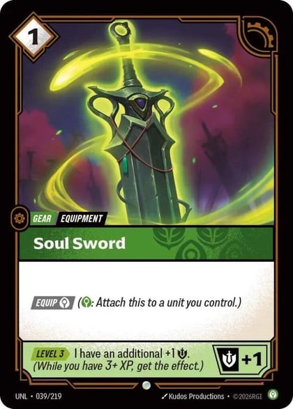 Soul Sword, Unleashed 039/219