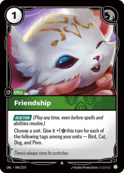 Friendship, Unleashed 046/219