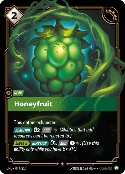 Honeyfruit, Unleashed 049/219