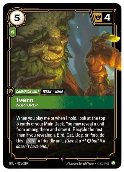 Ivern - Nurturer, Unleashed 051/219