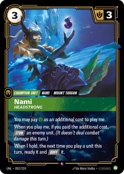 Nami - Headstrong, Unleashed 052/219