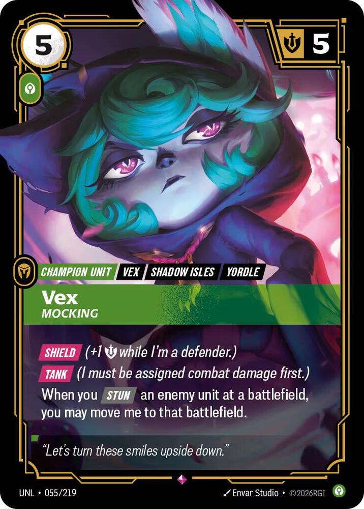 Vex - Mocking, Unleashed 055/219