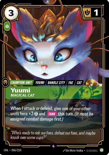 Yuumi - Magical Cat, Unleashed 056/219