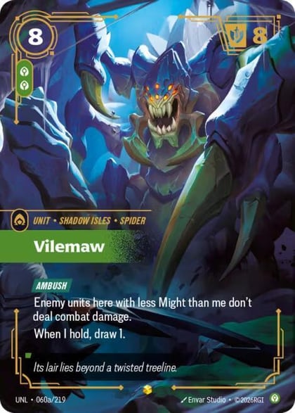 Vilemaw (Alternate Art), Unleashed 060a/219