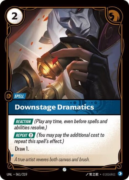Downstage Dramatics, Unleashed 061/219