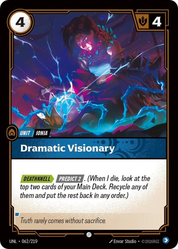Dramatic Visionary, Unleashed 062/219