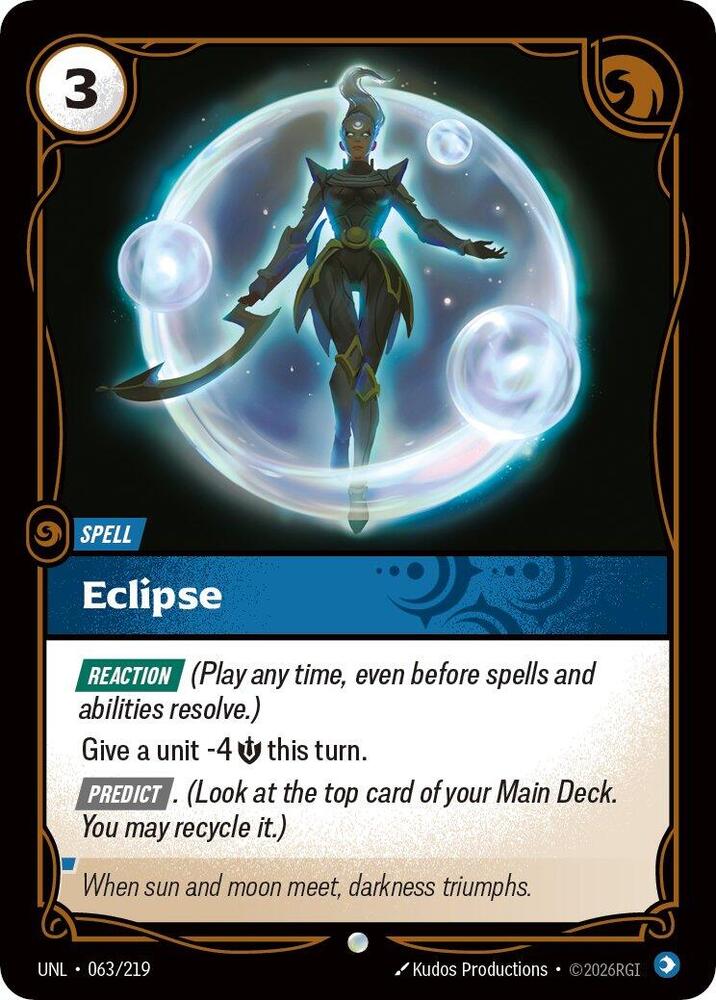 Eclipse, Unleashed 063/219