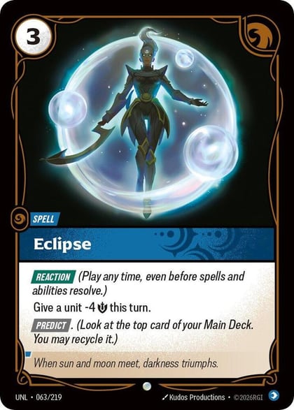 Eclipse, Unleashed 063/219