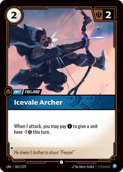 Icevale Archer, Unleashed 065/219