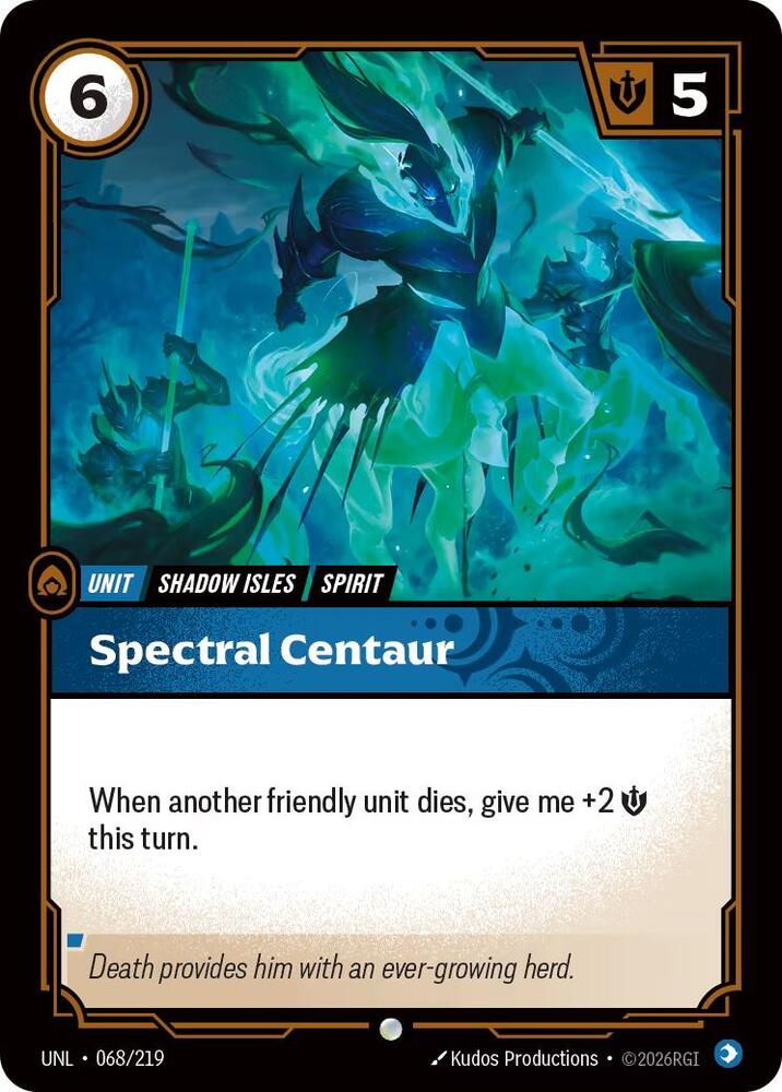 Spectral Centaur, Unleashed 068/219