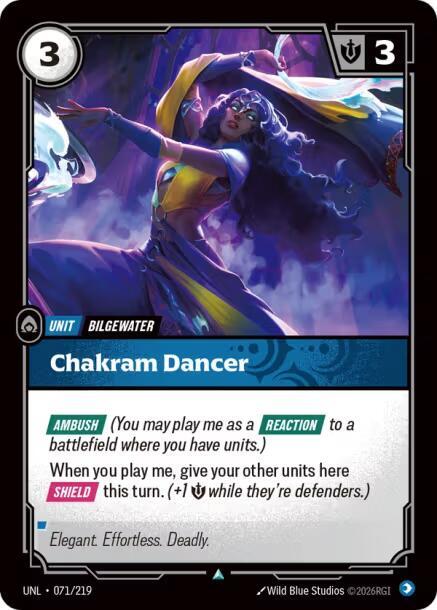 Chakram Dancer, Unleashed 071/219