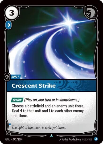 Crescent Strike, Unleashed 072/219