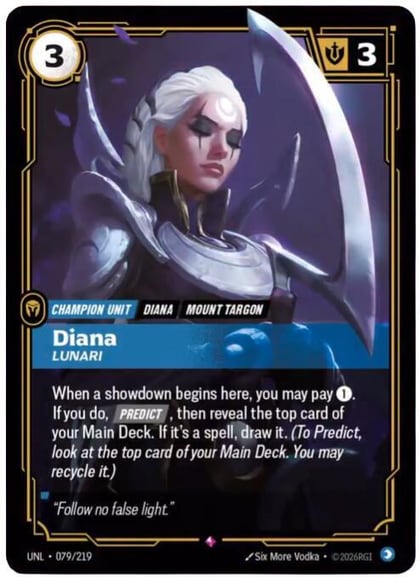 Diana - Lunari, Unleashed 079/219