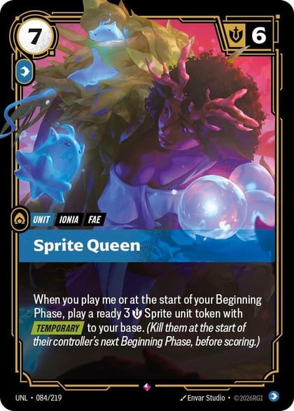 Sprite Queen, Unleashed 084/219