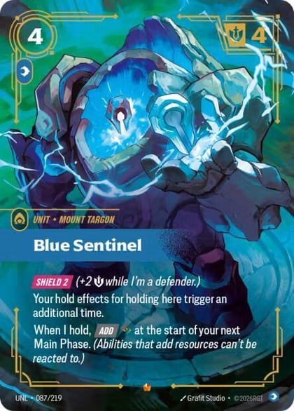 Blue Sentinel, Unleashed 087/219