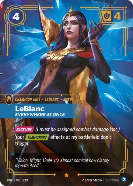LeBlanc - Everywhere At Once, Unleashed 090/219