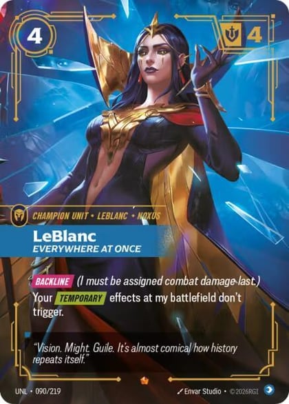 LeBlanc - Everywhere At Once, Unleashed 090/219