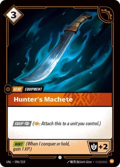 Hunter's Machete, Unleashed 096/219