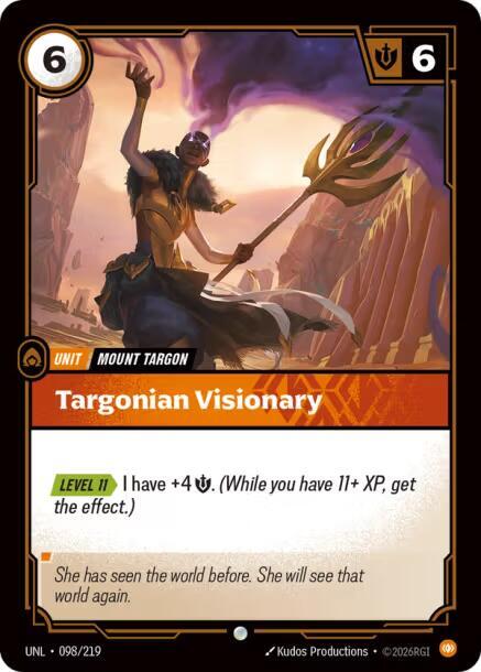 Targonian Visionary, Unleashed 098/219