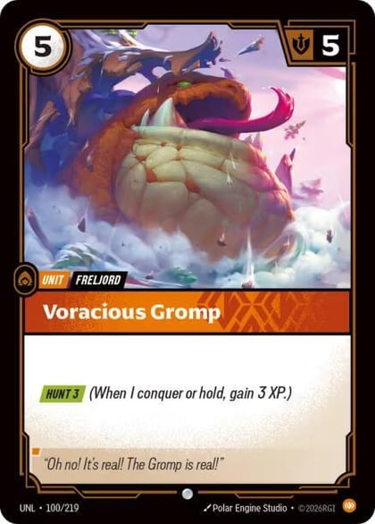 Voracious Gromp, Unleashed 100/219