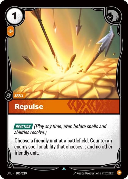 Repulse, Unleashed 106/219