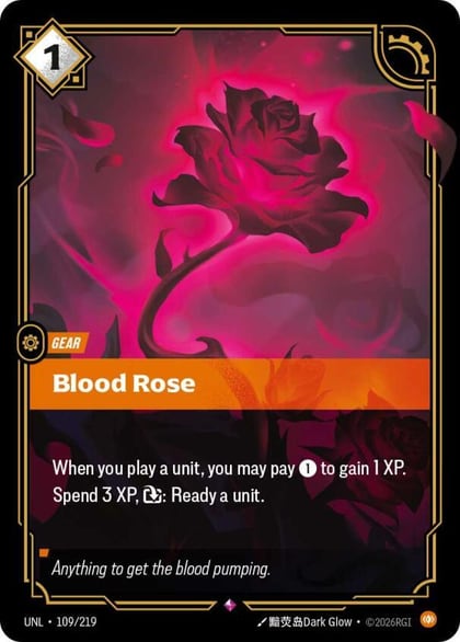 Blood Rose, Unleashed 109/219