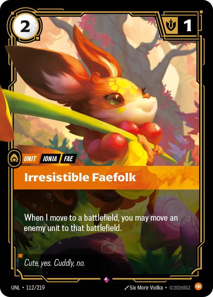 Irresistible Faefolk, Unleashed 112/219